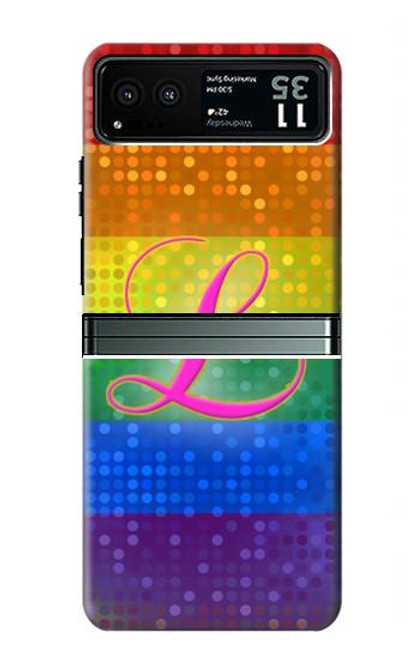 S2900 Rainbow LGBT Lesbian Pride Flag Case For Motorola Razr 40