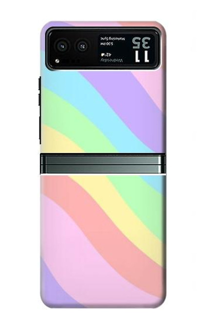 S3810 Pastel Unicorn Summer Wave Case For Motorola Razr 40