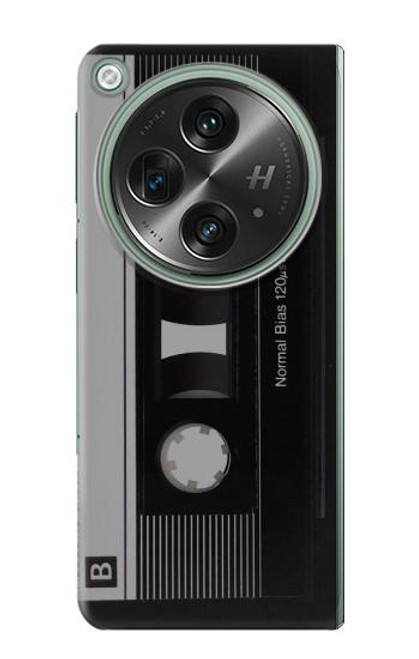 S3516 Vintage Cassette Tape Case For OnePlus OPEN