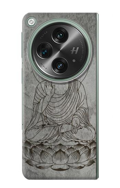 S3873 Buddha Line Art Case For OnePlus OPEN