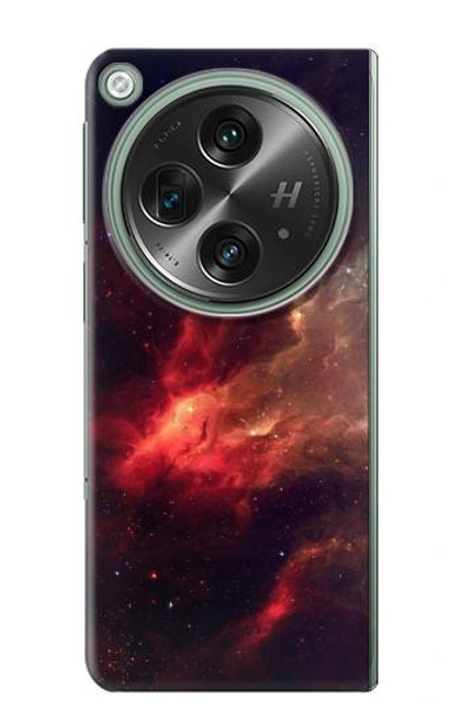 S3897 Red Nebula Space Case For OnePlus OPEN