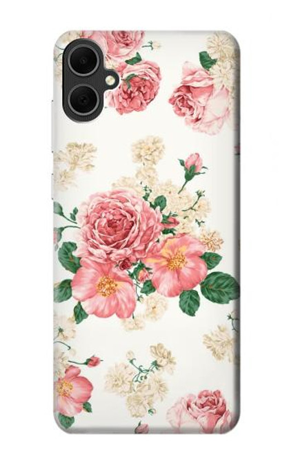 S1859 Rose Pattern Case For Samsung Galaxy A05