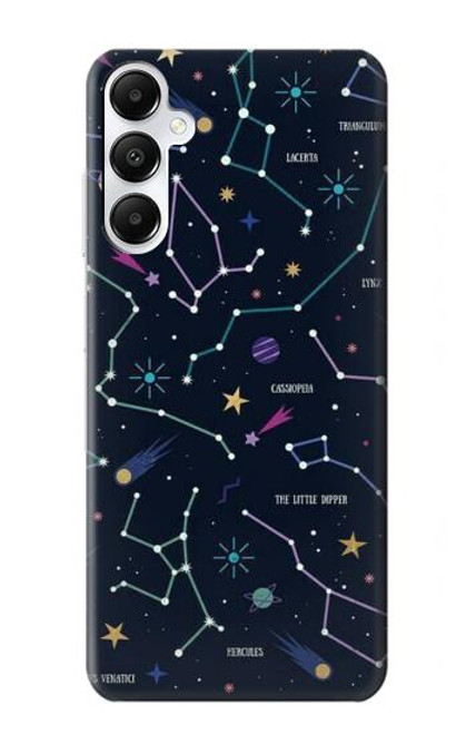 S3220 Star Map Zodiac Constellations Case For Samsung Galaxy A05s