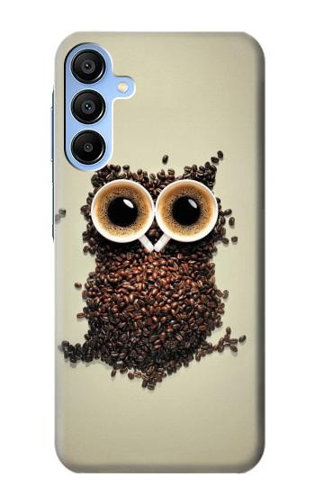 S0360 Coffee Owl Case For Samsung Galaxy A15 5G