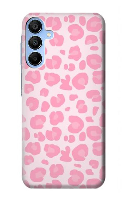 S2213 Pink Leopard Pattern Case For Samsung Galaxy A15 5G