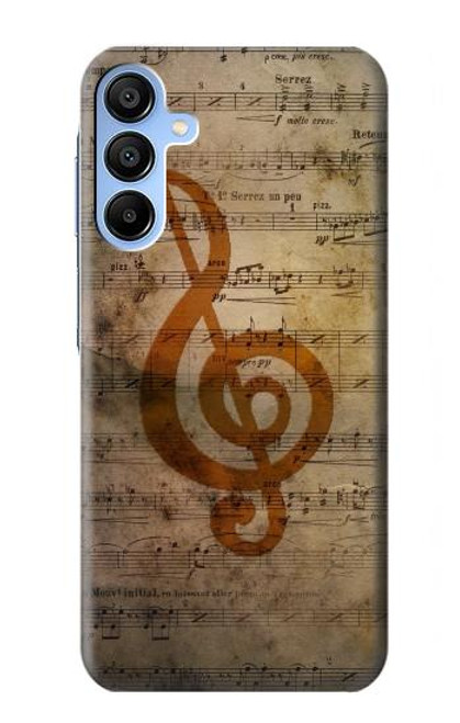 S2368 Sheet Music Notes Case For Samsung Galaxy A15 5G