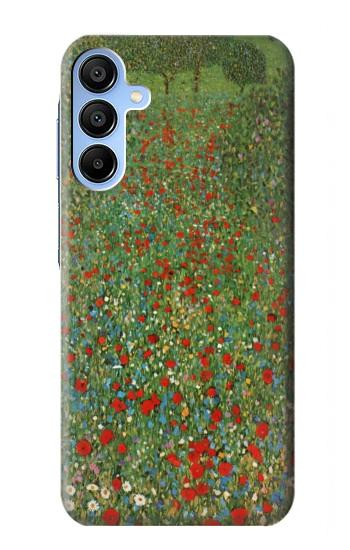 S2872 Gustav Klimt Poppy Field Case For Samsung Galaxy A15 5G