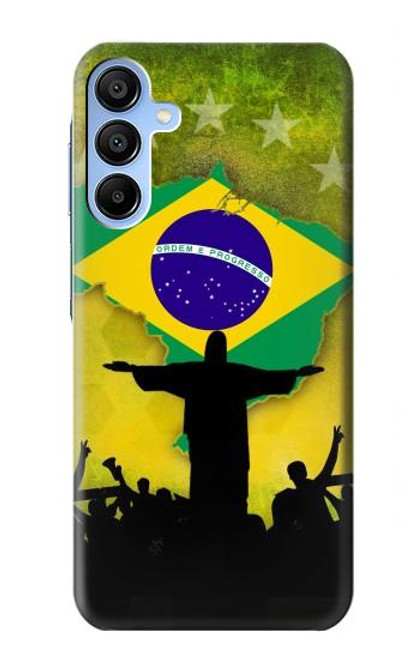 S2981 Brazil Football Soccer Case For Samsung Galaxy A15 5G