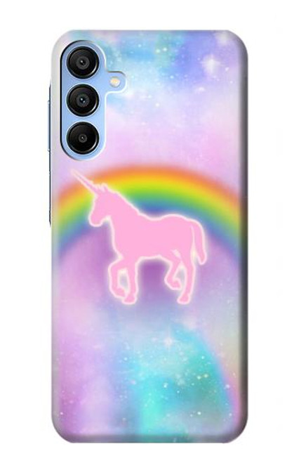 S3070 Rainbow Unicorn Pastel Sky Case For Samsung Galaxy A15 5G