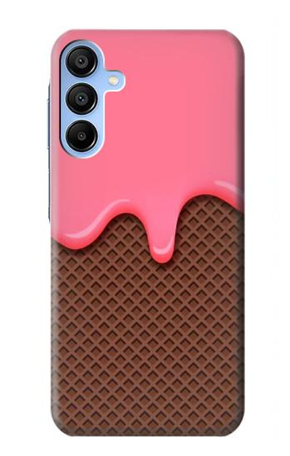 S3754 Strawberry Ice Cream Cone Case For Samsung Galaxy A15 5G