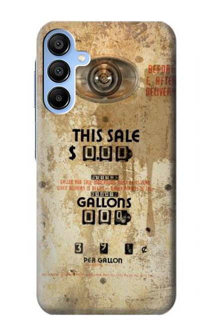 S3954 Vintage Gas Pump Case For Samsung Galaxy A15 5G