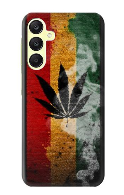 S3890 Reggae Rasta Flag Smoke Case For Samsung Galaxy A25 5G