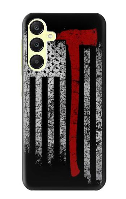 S3958 Firefighter Axe Flag Case For Samsung Galaxy A25 5G