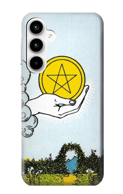 S3722 Tarot Card Ace of Pentacles Coins Case For Samsung Galaxy A35 5G