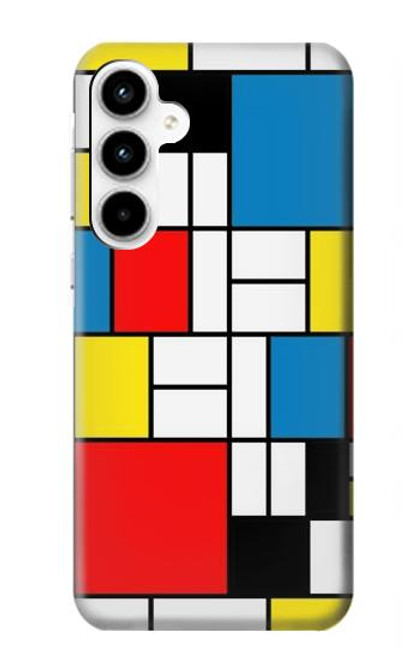 S3814 Piet Mondrian Line Art Composition Case For Samsung Galaxy A35 5G