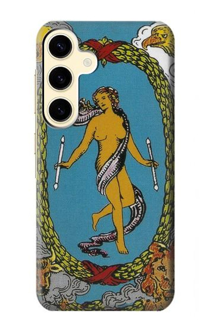 S3746 Tarot Card The World Case For Samsung Galaxy S24