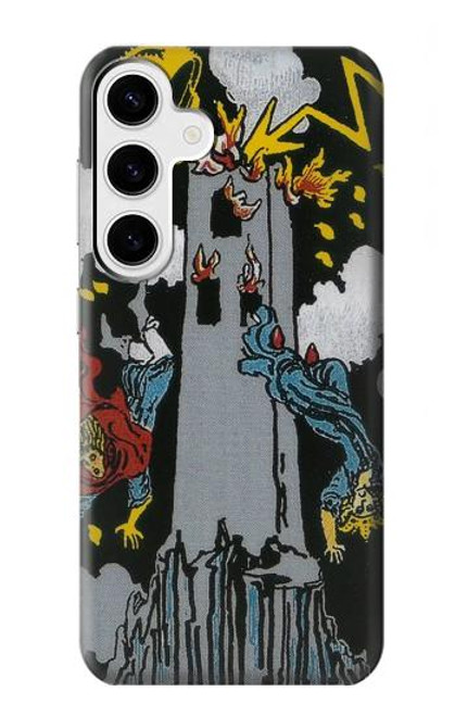 S3745 Tarot Card The Tower Case For Samsung Galaxy S24 Plus
