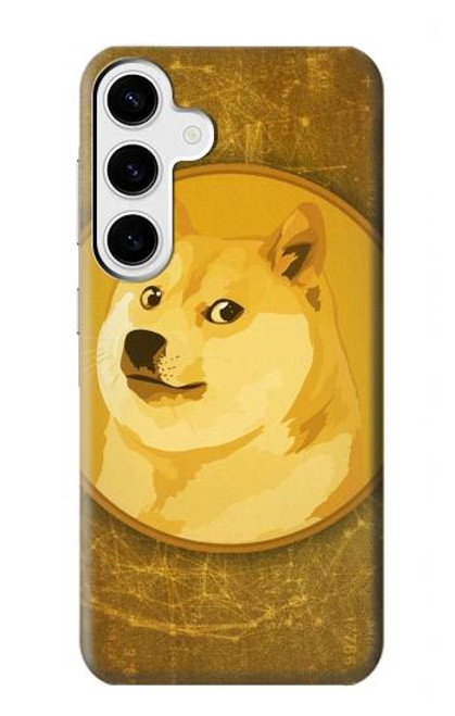 S3826 Dogecoin Shiba Case For Samsung Galaxy S24 Plus