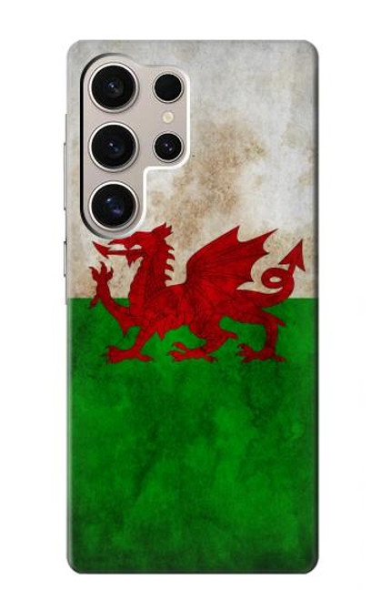 S2976 Wales Football Soccer Flag Case For Samsung Galaxy S24 Ultra