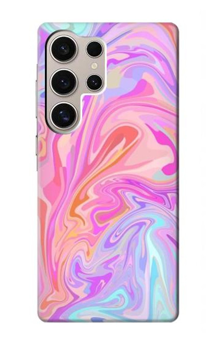 S3444 Digital Art Colorful Liquid Case For Samsung Galaxy S24 Ultra