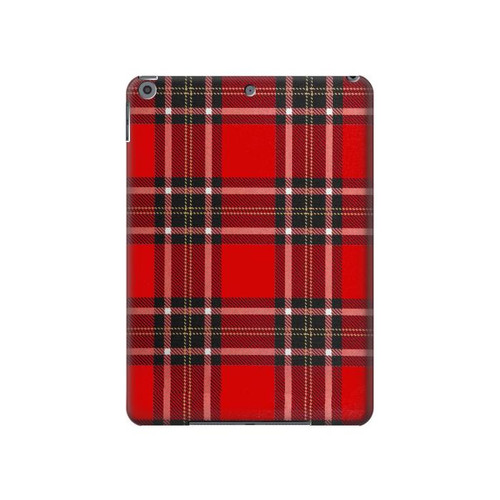 S2374 Tartan Red Pattern Hard Case For iPad 10.2 (2021,2020,2019), iPad 9 8 7