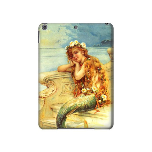 S3184 Little Mermaid Painting Hard Case For iPad 10.2 (2021,2020,2019), iPad 9 8 7