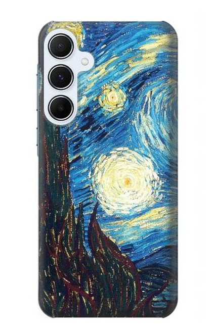 S0582 Van Gogh Starry Nights Case For Samsung Galaxy A55 5G