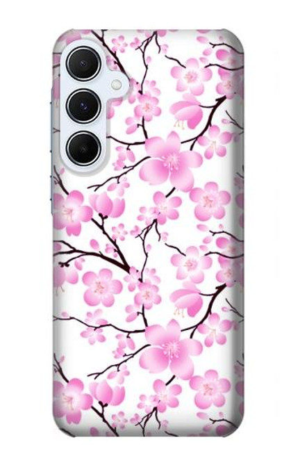 S1972 Sakura Cherry Blossoms Case For Samsung Galaxy A55 5G