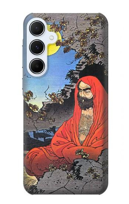 S2234 Zen Master Bodhidharma Yoshitoshi Case For Samsung Galaxy A55 5G