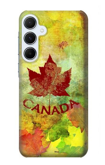 S2523 Canada Autumn Maple Leaf Case For Samsung Galaxy A55 5G