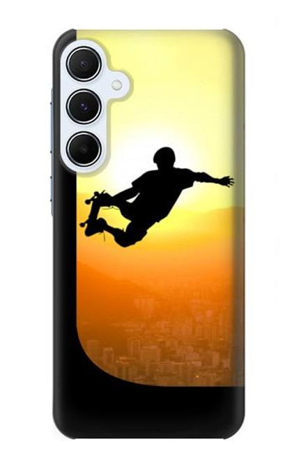 S2676 Extreme Skateboard Sunset Case For Samsung Galaxy A55 5G