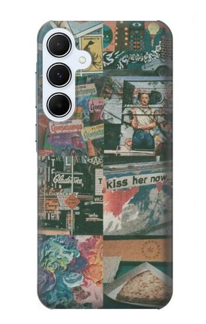 S3909 Vintage Poster Case For Samsung Galaxy A55 5G