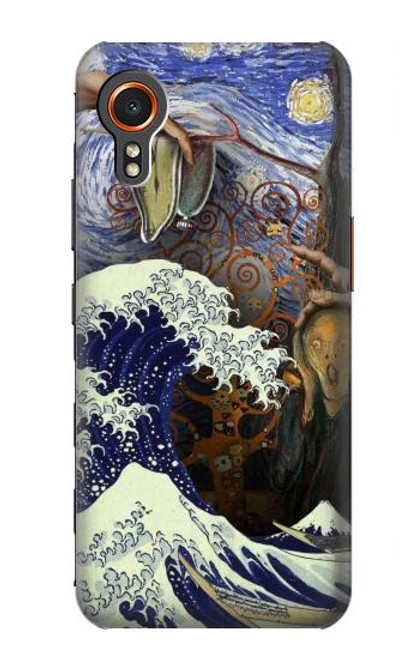 S3851 World of Art Van Gogh Hokusai Da Vinci Case For Samsung Galaxy Xcover7