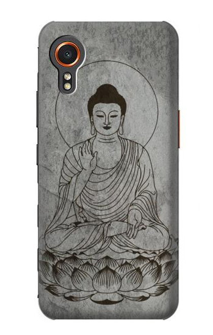 S3873 Buddha Line Art Case For Samsung Galaxy Xcover7