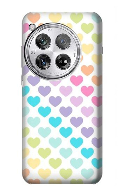 S3499 Colorful Heart Pattern Case For OnePlus 12