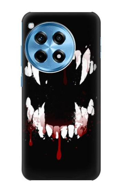 S3527 Vampire Teeth Bloodstain Case For OnePlus 12R