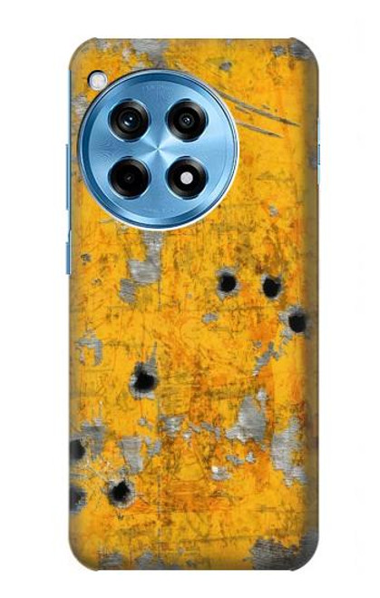 S3528 Bullet Rusting Yellow Metal Case For OnePlus 12R