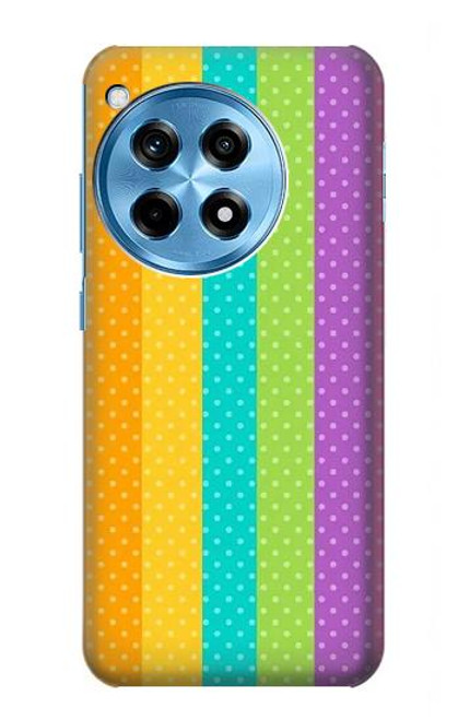 S3678 Colorful Rainbow Vertical Case For OnePlus 12R