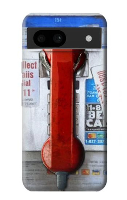 S3925 Collage Vintage Pay Phone Case For Google Pixel 8a