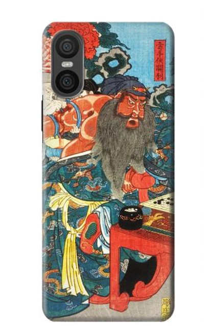 S1826 Utagawa Kuniyoshi Guan Yu Case For Sony Xperia 10 VI