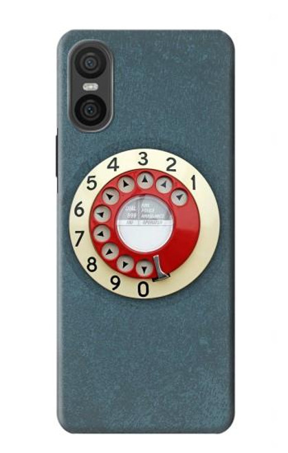 S1968 Rotary Dial Telephone Case For Sony Xperia 10 VI