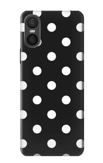 S2299 Black Polka Dots Case For Sony Xperia 10 VI