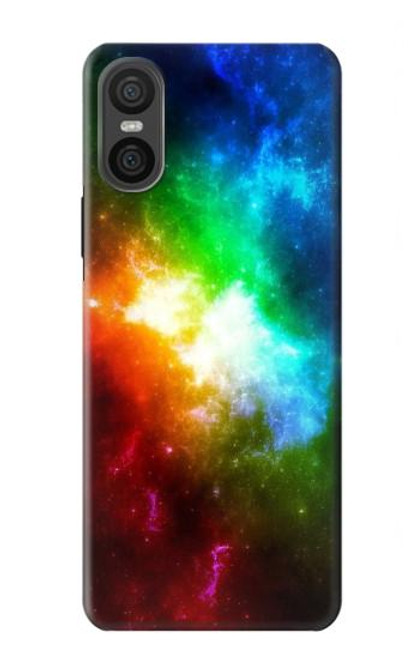 S2312 Colorful Rainbow Space Galaxy Case For Sony Xperia 10 VI