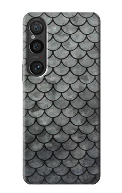 S2950 Silver Fish Scale Case For Sony Xperia 1 VI