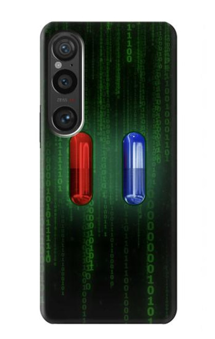 S3816 Red Pill Blue Pill Capsule Case For Sony Xperia 1 VI