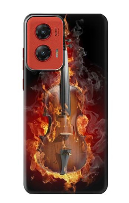 S0864 Fire Violin Case For Motorola Moto G Stylus 5G (2024)