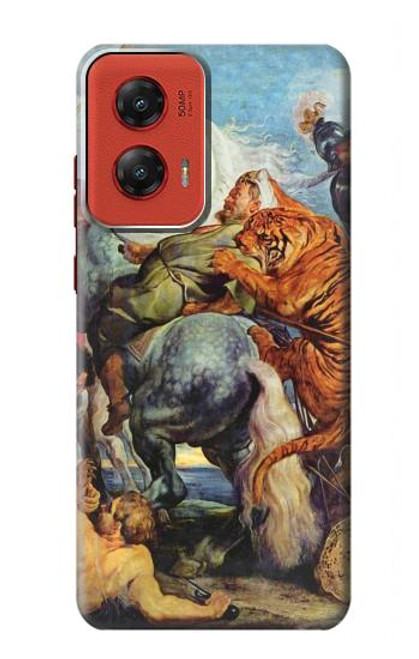 S3331 Peter Paul Rubens Tiger und Lowenjagd Case For Motorola Moto G Stylus 5G (2024)
