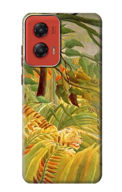 S3344 Henri Rousseau Tiger in a Tropical Storm Case For Motorola Moto G Stylus 5G (2024)