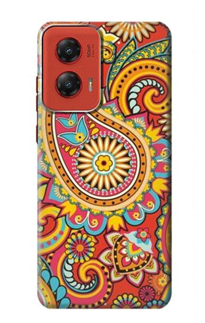 S3402 Floral Paisley Pattern Seamless Case For Motorola Moto G Stylus 5G (2024)