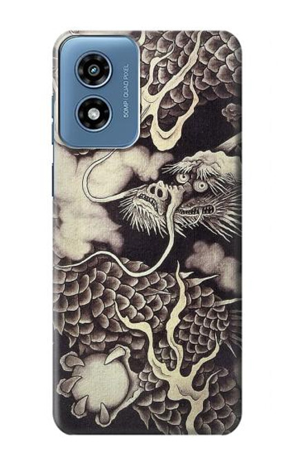 S2719 Japan Painting Dragon Case For Motorola Moto G Play 4G (2024)